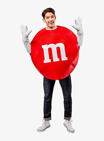 Red M&M Adult Costume