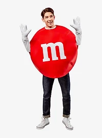 Red M&M Adult Costume
