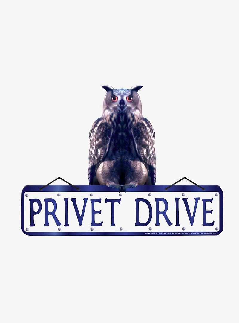 Harry Potter Privet Drive Wall Sign