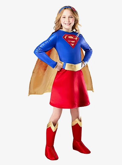 DC Comics Classic Supergirl Kids Deluxe Costume by Rubies
