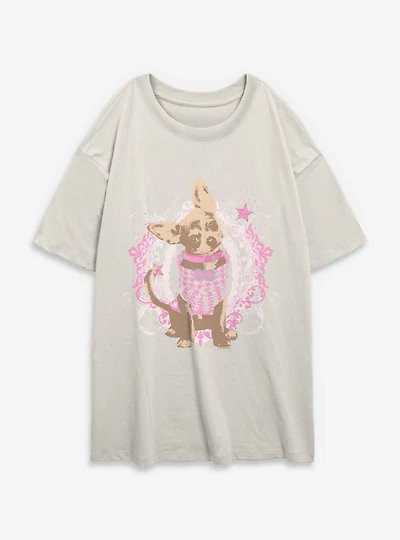 Legally Blonde Elle Bruiser Woods Coquette Womens Oversized T-Shirt