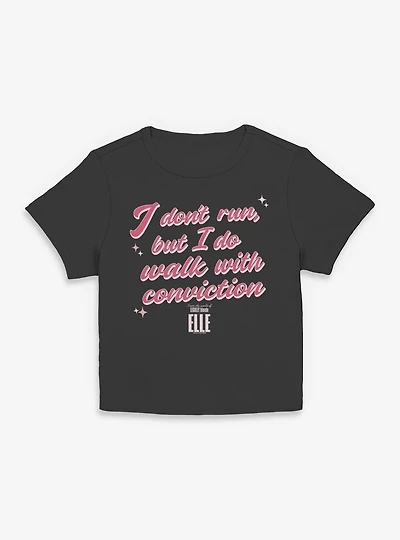 Legally Blonde Elle Walk With Conviction Womens Baby T-Shirt