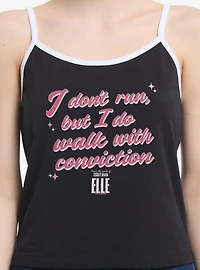 Legally Blonde Elle Walk With Conviction Womens Cami