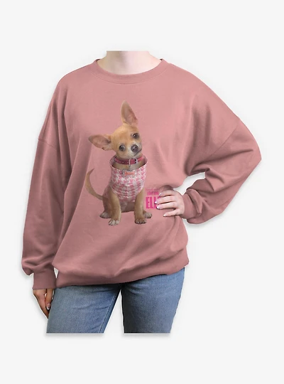 Legally Blonde Elle Bruiser Woods Womens Oversized Sweatshirt
