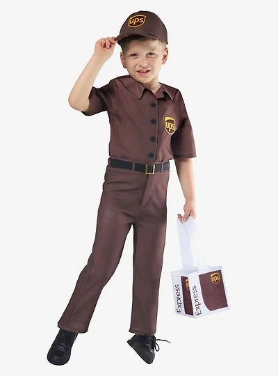 UPS Delivery Driver Toddler Costume by Rubies