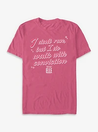 Legally Blonde Elle Walk With Conviction Garment Dye T-Shirt