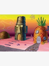 SpongeBob SquarePants Sunset Pink Peel & Stick Mural