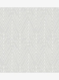 Twig Hygge Herringbone Grey Peel & Stick Wallpaper