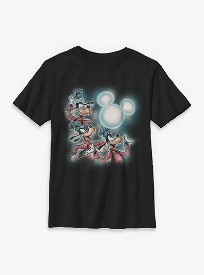 Disney Goofy Mickey Moon Youth T-Shirt BoxLunch Exclusive