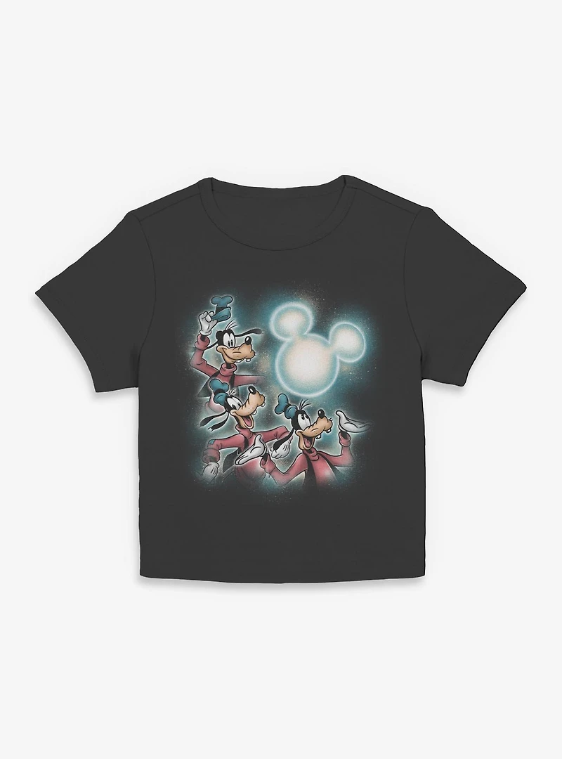 Disney Goofy Mickey Moon Womens Baby T-Shirt BoxLunch Exclusive