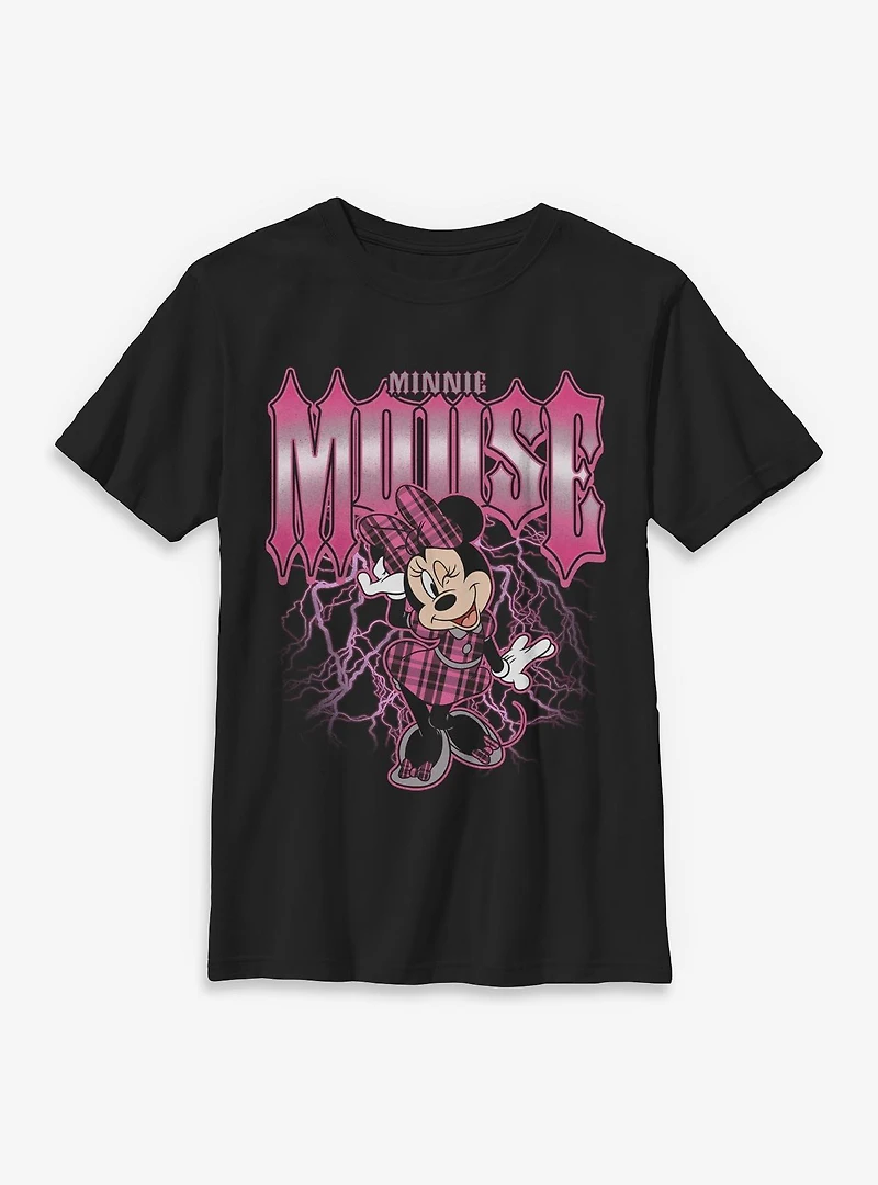 Disney Minnie Mouse Lightning Youth T-Shirt BoxLunch Exclusive