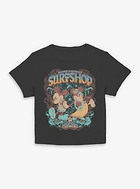Disney Mickey Mouse & Minnie Surfshop Hawaii Womens Baby T-Shirt BoxLunch Exclusive