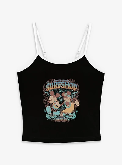 Disney Mickey Mouse & Minnie Surfshop Hawaii Womens Cami BoxLunch Exclusive