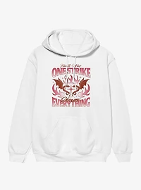 Fourth Wing The Empyrean One Strike Changes Everything Hoodie