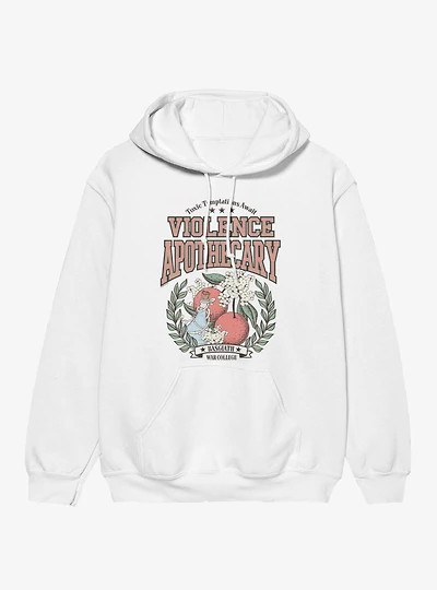 Fourth Wing The Empyrean Violence Apothecary Pastel Vintage Hoodie
