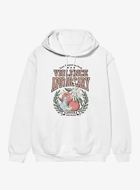 Fourth Wing The Empyrean Violence Apothecary Pastel Vintage Hoodie