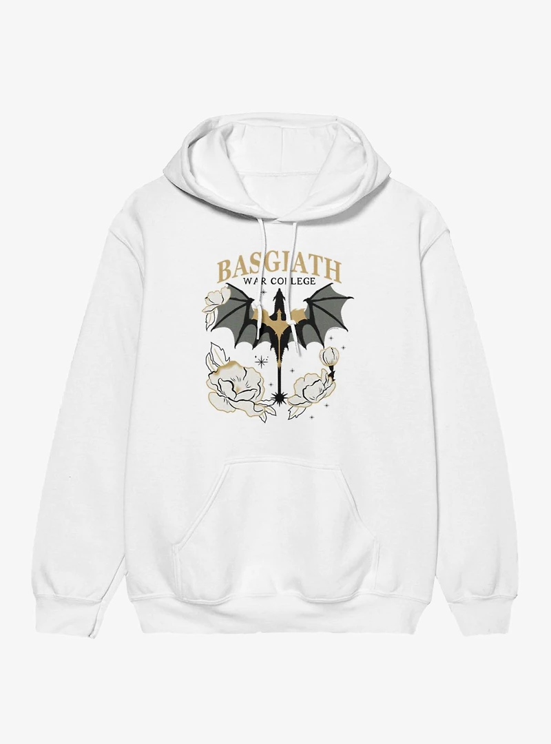 Fourth Wing The Empyrean Basgiath War Yellow Retro Hoodie