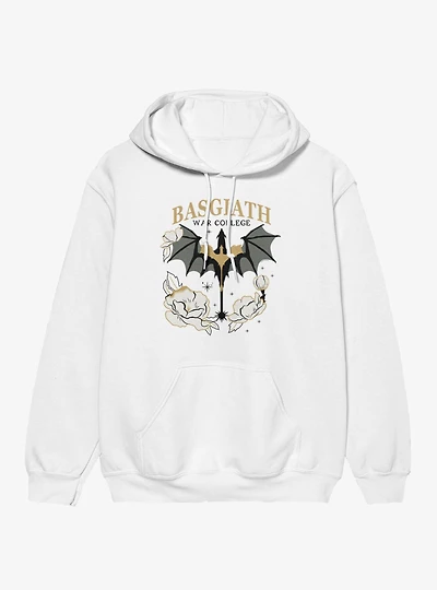 Fourth Wing The Empyrean Basgiath War Yellow Retro Hoodie