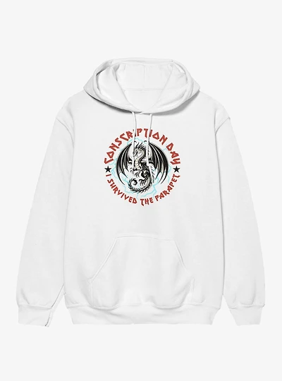 Fourth Wing The Empyrean Conscription Day I Survived Hoodie