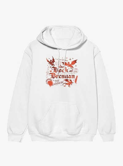Fourth Wing The Empyrean Book Of Brennan Hoodie