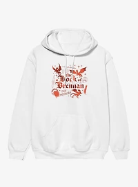Fourth Wing The Empyrean Book Of Brennan Hoodie