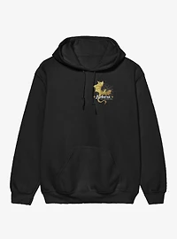 Fourth Wing The Empyrean Golden One Left Chest Icon Hoodie