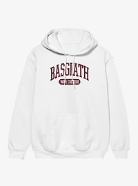 Fourth Wing The Empyrean Basgiath War College Varsity Red Hoodie
