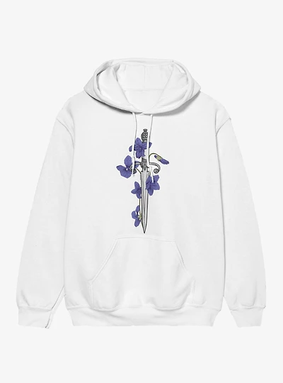 Fourth Wing The Empyrean Sorrengail Dagger Art Nouveau Hoodie
