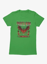 Fourth Wing The Empyrean Riders Dragons Of Vale Womens T-Shirt
