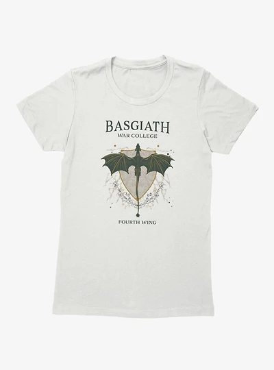 Fourth Wing The Empyrean Basgiath War College Retro Womens T-Shirt