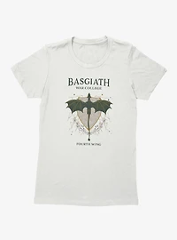 Fourth Wing The Empyrean Basgiath War College Retro Womens T-Shirt