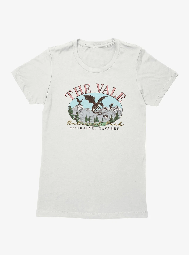 Fourth Wing The Empyrean Vale National Park Womens T-Shirt