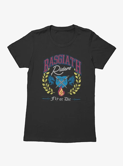 Fourth Wing The Empyrean Basgiath Riders Colorful Womens T-Shirt