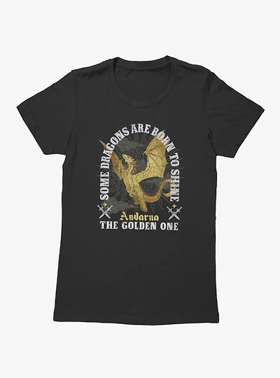 Fourth Wing The Empyrean Dragons Are Born To Shine Vintage Womens T-Shirt