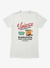 Fourth Wing The Empyrean Apothecary Orange Juice Womens T-Shirt