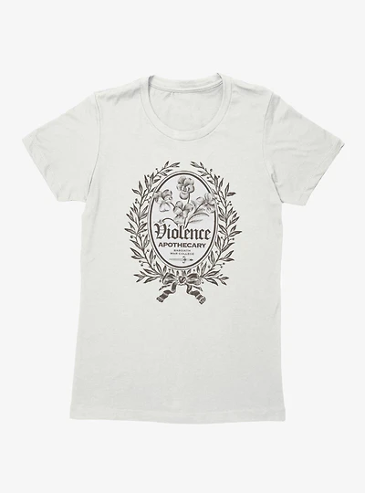 Fourth Wing The Empyrean Violence Apothecary Badge Womens T-Shirt
