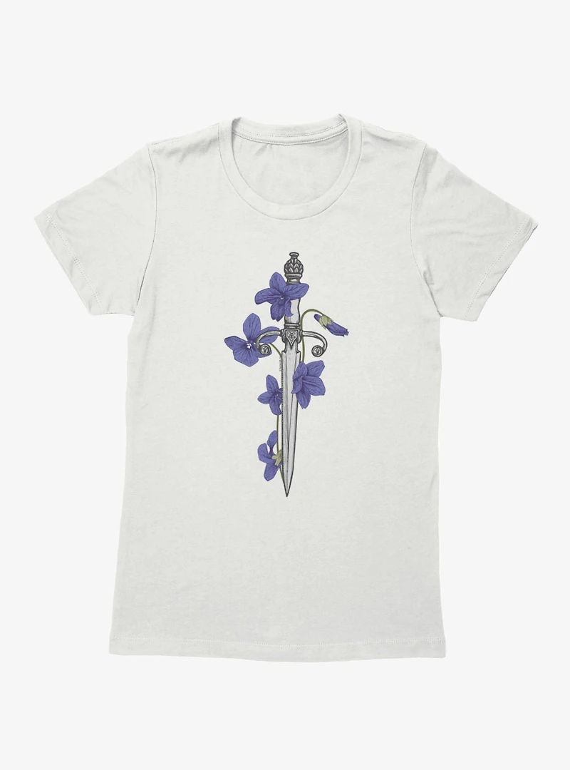 Fourth Wing The Empyrean Sorrengail Dagger Art Nouveau Womens T-Shirt