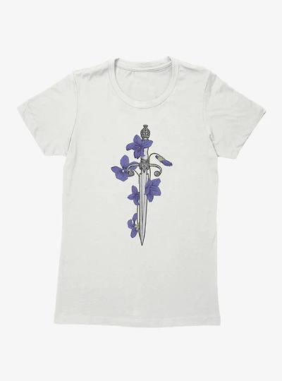 Fourth Wing The Empyrean Sorrengail Dagger Art Nouveau Womens T-Shirt