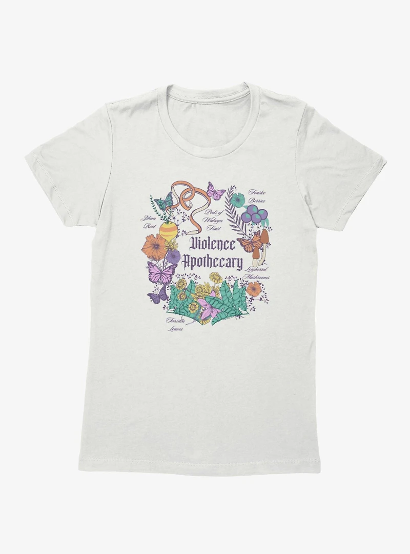 Fourth Wing The Empyrean Violence Apothecary Magical Womens T-Shirt
