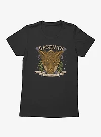 Fourth Wing The Empyrean Basgiath Sword Crossed War College Womens T-Shirt