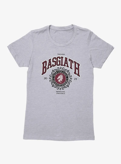 Fourth Wing The Empyrean Basgiath War College Dragon Riders Womens T-Shirt