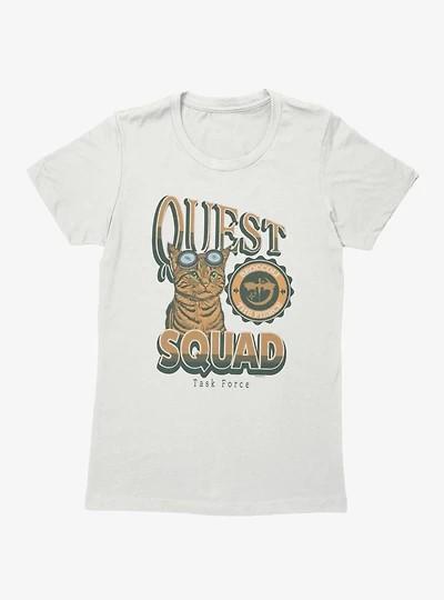 Fourth Wing The Empyrean Quest Squad Task Force Retro Womens T-Shirt