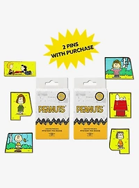 Peanuts Dog House Puzzle Mystery Enamel Pin Blind Box Series 2 Pack
