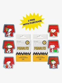 Peanuts Snoopy Dog House Mystery Enamel Pin Blind Box Series 2 Pack