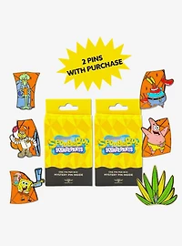 SpongeBob SquarePants Puzzle Mystery Enamel Pin Blind Box Series 2 Pack