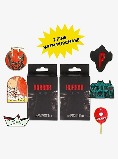 IT Chapter Two Mystery Enamel Pin Blind Box Series 2 Pack