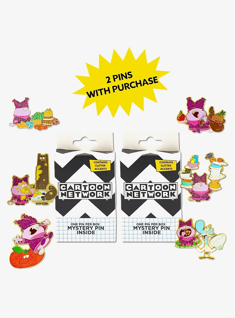 Chowder Mystery Enamel Pin Blind Box Series 2 Pack