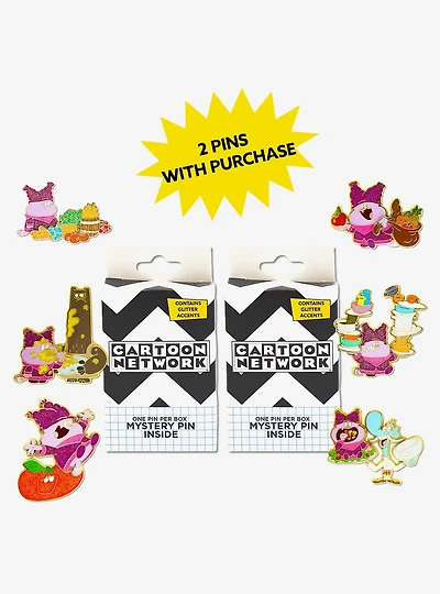 Chowder Mystery Enamel Pin Blind Box Series 2 Pack