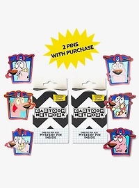 Courage the Cowardly Dog Expression Frames Mystery Enamel Pin Blind Box Series 2 Pack