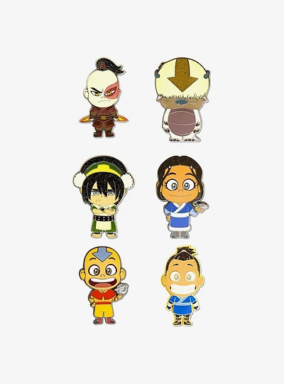 Avatar: The Last Airbender Mystery Enamel Pin Blind Box Series